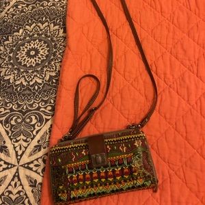 Cross body phone and wallet case